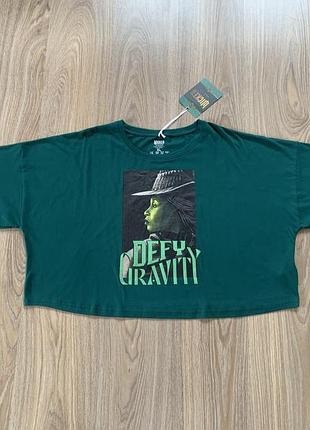 Женская домашняя пижамная футболка мерч wicked defy gravity