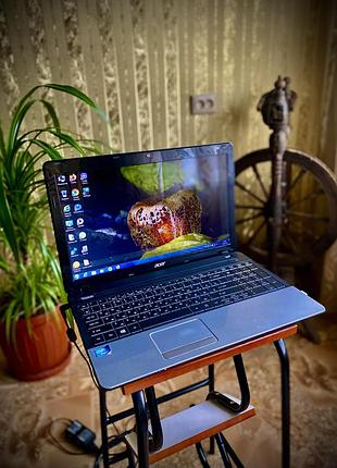 Acer aspire 🍀💻🍀e1-531 ноутбук компьютер працює нова батарейка