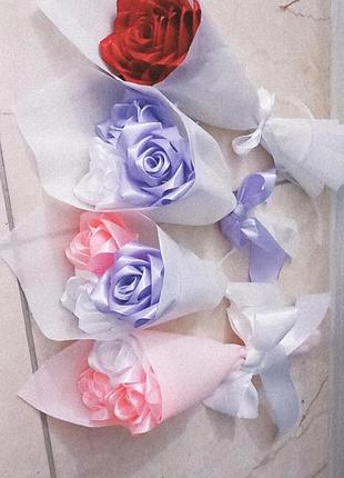 Школьные букетики на 8 марта 💐