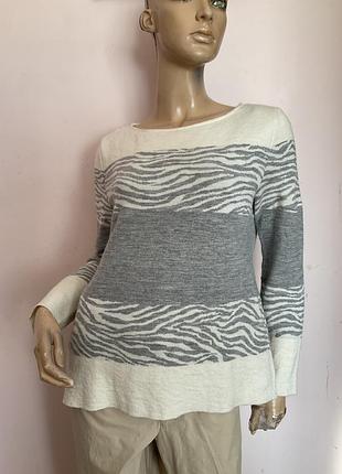 Фирменный теплый свитер- оверсайз/ s/ brend maria bellentani