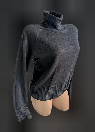 Светр чорний жіночий 5
