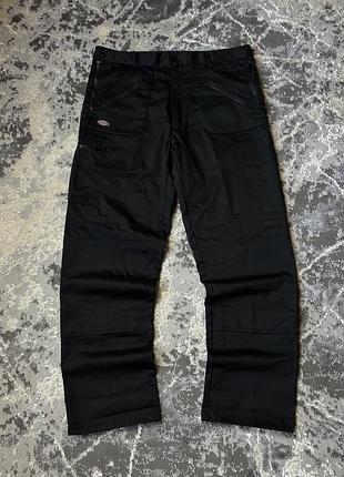 Чорні робочі штани-карго dickies redhawk vintage оригінал дикес вінтаж карго cargo sk8 y2k ск8