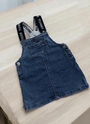 Джинсовий сарафан tommy hilfiger (оригінал)