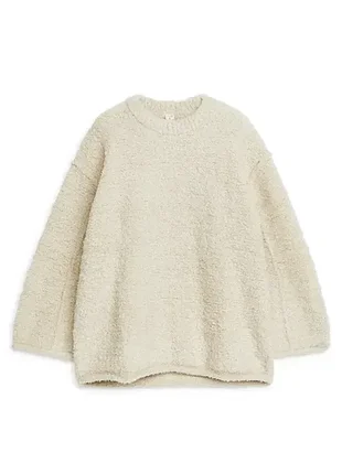 Джемпер жіночий arket reverse-knit wool jumper / xs