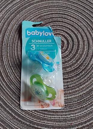 Анатомічна пустушка babylove(німеччина) від 16 місяців