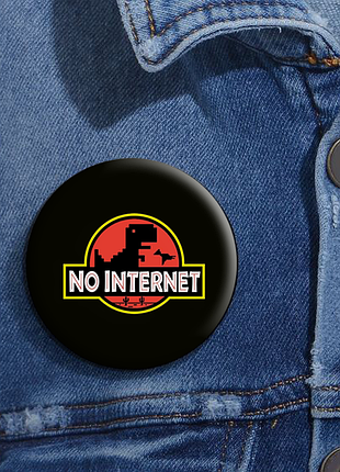 Значок pc error no internet t-rex | нема інтернета 2