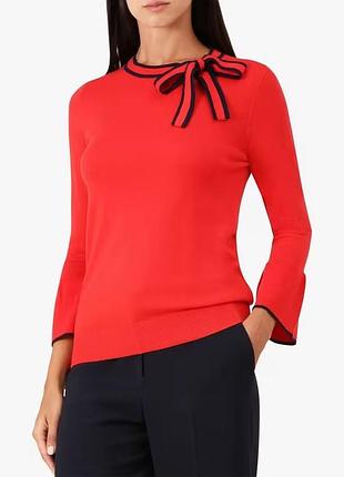 Гарний светр кофтинка кофта джемпер шерсть жіночий з завʼязками розмір s m