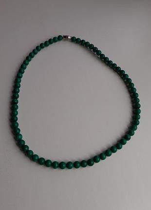 Намисто з малахіту
