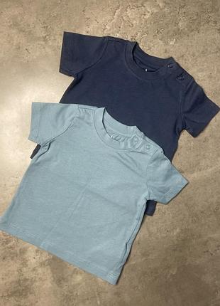 Комплект футболок розмір 6-9 міс