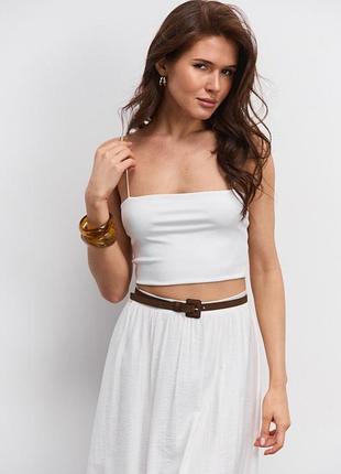 Топ-бандо кроп-топ