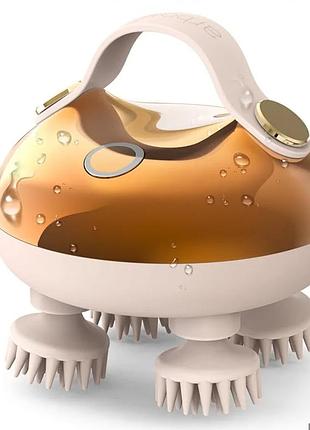 Электрический массажер для кожи головы arboleaf, массажер для головы, расслабление стресса и кожи головы
