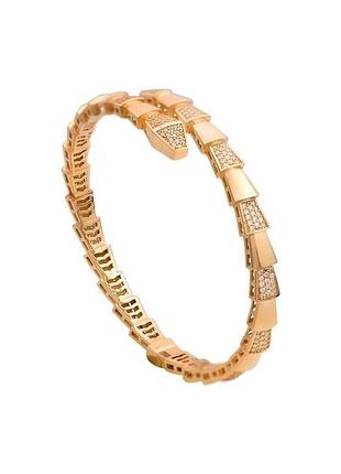 Золотой браслет с фианитами 2.29ct (18см размер) 215479201