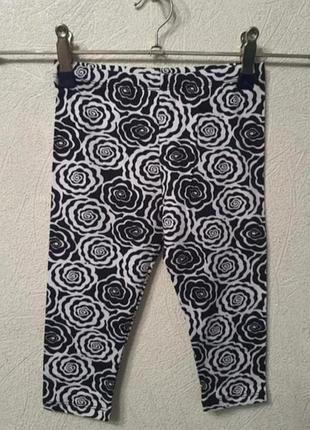 Шорты велосипедки с розами