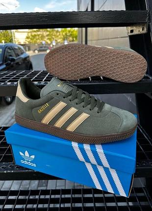 Adidas gazelle (khaki) 3