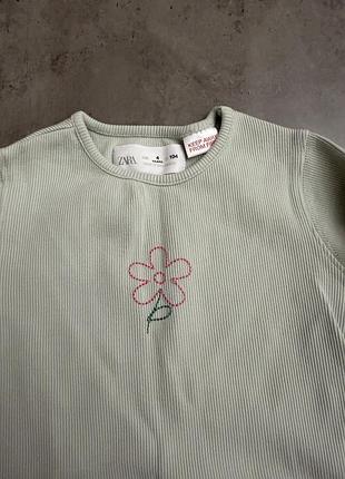 Кофтинка в рубчик zara 2