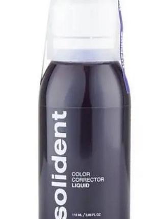 Ополіскувач для ротової порожнини solident color with whitening effect, 115 мл