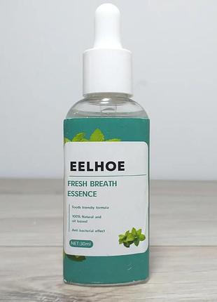 Супер капли освежающие для полости рта eelhoe fresh breath essence 30ml