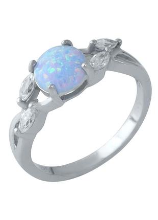 Срібне кільце з опалом 1.025ct (17.5 см розмір) 1960370