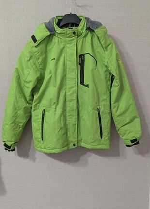 Яскрава зимова термо куртка gemyse xl / лижна outdoor