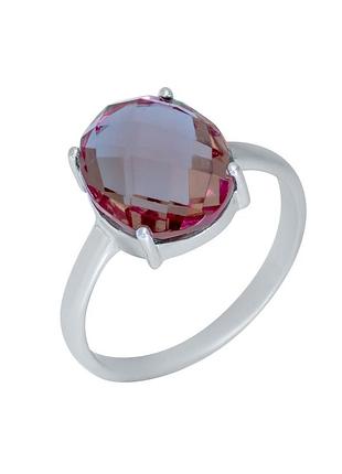 Серебряное кольцо с султанит султанитом 4.525ct (18/18.5 см размеры) 1948583