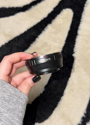 Адаптер md - canon eos m