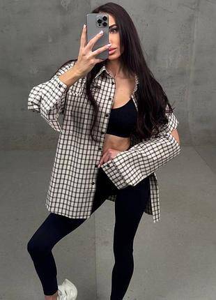 Рубашка в клетку 5