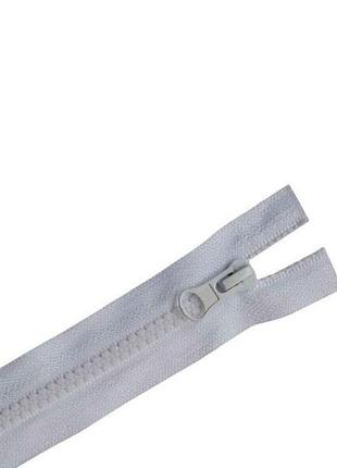 Блискавка трактор №5 двозамкова 85см білий s-501 zip тм welltex