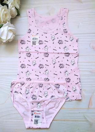Комплект майка и трусики 2/3 донелла donella