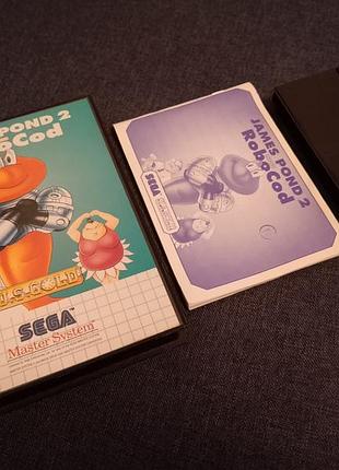 Картридж james pond 2 robocod (sega master system)