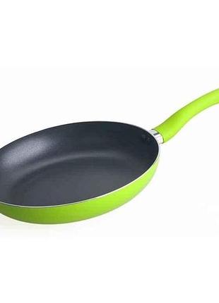 Сковорода 280мм з а/п покриттям ал. св2814 зелен тм con brio