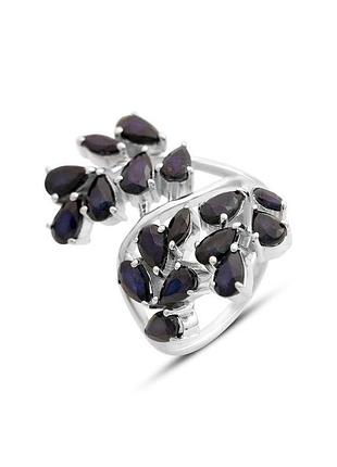 Серебряное кольцо с сапфиром 3.725ct (18.5см размер) 2168843