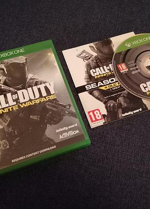 Диск call of duty infinite warfare (xbox one)