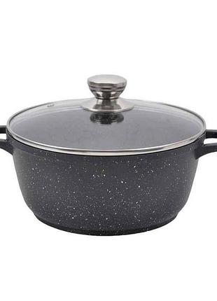 Каструля 1,7л (cast) скл. криш. mr-4218 тм maestro