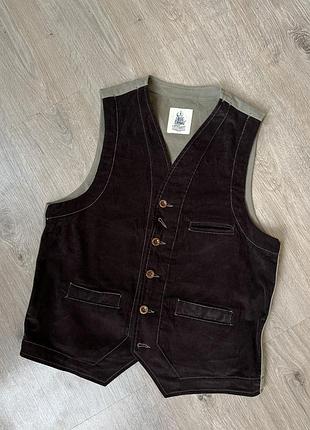 Captain santors corduroy vest чоловічий жилет