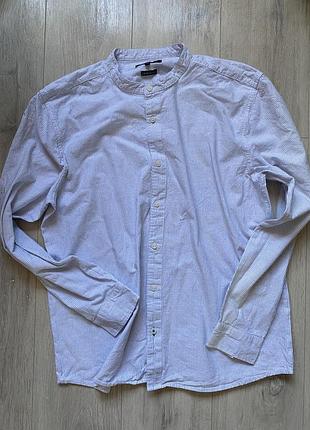 Чоловіча сорочка в в смужку peacocks xl