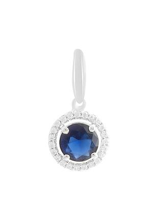 Серебряная подвеска с сапфиром nano 1.862ct (2189138)