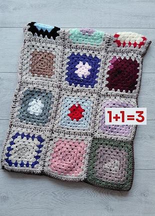 1+1=3 🎁 невероятный вязаный плед пл одеяло