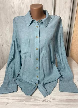 Блуза женская жатка бренда nutmeg размер 14🍀💟