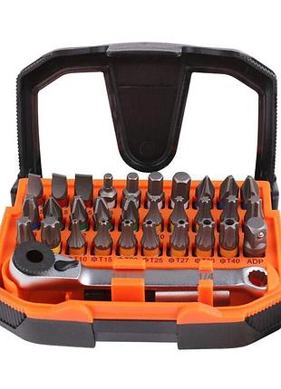 Набір головок торцевих з тріскачкою (145878)