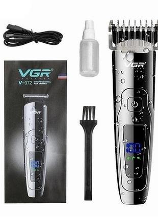 Триммер машинка для стрижки vgr v-072