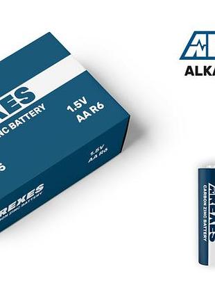 Батарейка r6/aa 1.5v arexes цинк карбон (60шт в упаковке)