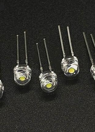 Упаковка светодиодов led 5 мм белый 1000 штук
