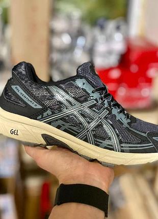 Gel venture 6 black khaki