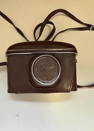 Шкіряний футляр для фотоапарата киев (kiev)