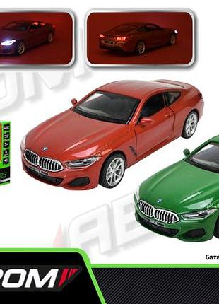 Машина мет. автопром арт. 68415 (48шт/2) 1:35 bmw m850i coupé,батар, світло,звук,відкр..двері, короб. 18*9*9см