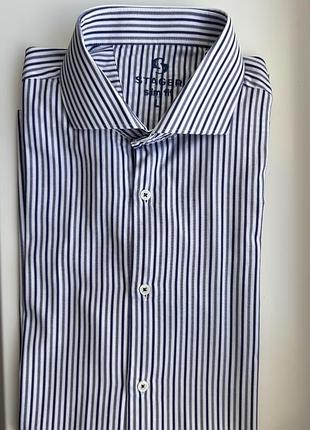 Сорочки чоловічі stager, розмір l, slim fit (приталені) в наявності 4 сорочки 3