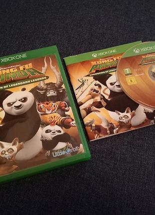 Диск kung fu panda showdown of legendary legends (xbox one)