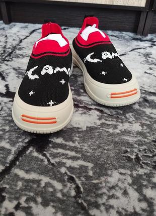 Слипоны кеды мокасины 35 размер унисекс новые