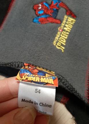 Набір шапочка і шарфик флісові spider-man4 фото