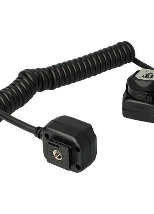 Ttl-кабель замінює canon oc-e3 для камери canon, зовнішній спалах - 30 см, висувний до 60 см